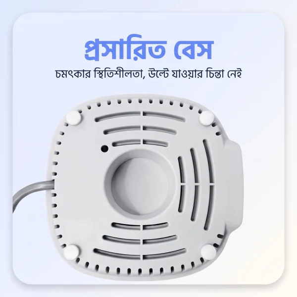 প্রসারিত বেস — চমৎকার স্থিতিশীলতা